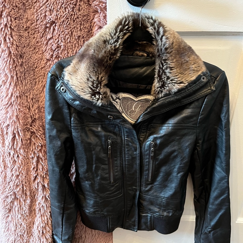 Groggy black jacket size S